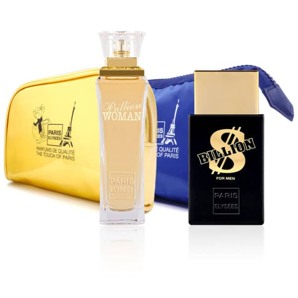 Duo de Parfums pour Hommes & Femmes Billion Kisses | Paris Elysees Parfums