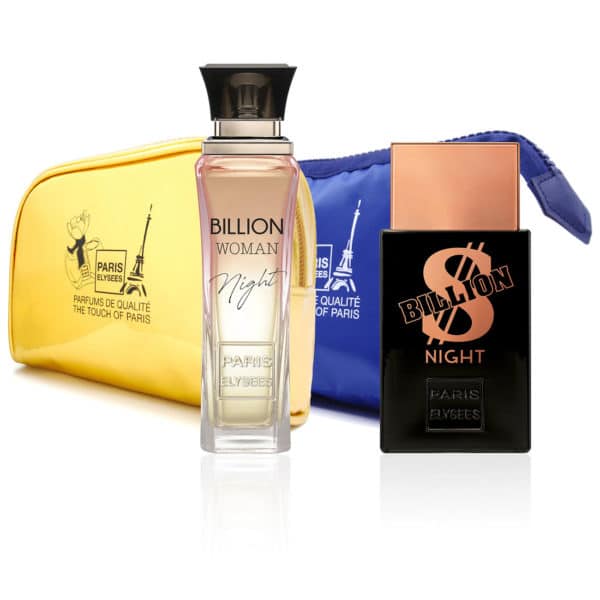 Duo de Parfums pour Hommes & Femmes Billion Night | Paris Elysees Parfums